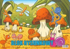 blok rysunkowy A3, 80g/m2, 20 ark.