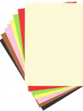 zeszyt papierów kolorowych A4