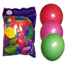 balony 12”, metalizowane, pakowane po 100 szt.