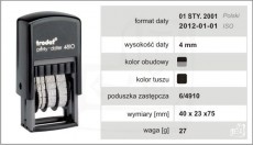 Datownik TRODAT 4810 ISO