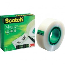 Taśma biurowa SCOTCH® Magic™ (810), matowa, 19mm, 33m