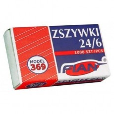 Zszywki 24/6 GRAND LONG RIVER 369 10 paczek