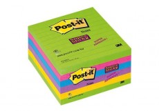 Bloczki samoprzylepne 3M POST-IT_ 675 - 6SS 100x100 Mix 540k Linia