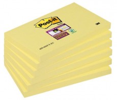 Bloczek 3M 76x127 655S Super Sticky żółty 1 szt.