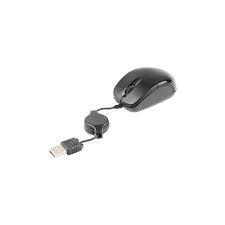 Mysz Tracer Samurai TRM-168 ze zwijarką USB mini czarna