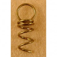 zawieszka metalowa, wkręcana