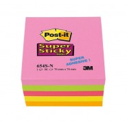 Bloczki samoprzylepne 3M POST-IT_ 654S-N 76x76 Mix 180k