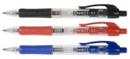 Długopis automatyczny Q-CONNECT 1,0mm, niebieski