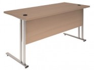 Biurko ze stelażem metalowym Helikon Hel BM1 1600*700*758mm Buk