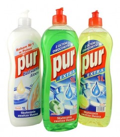 Pur 900ml do mycia naczyń jabłko
