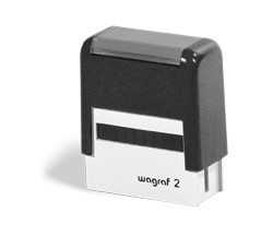 Pieczątka Wagraf 2 38x14 mm do 3 linii wierszy